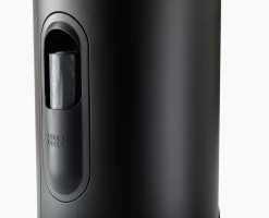 Arc™ 10L Easy-push Matt Black Pedal Trash Can Starter Set