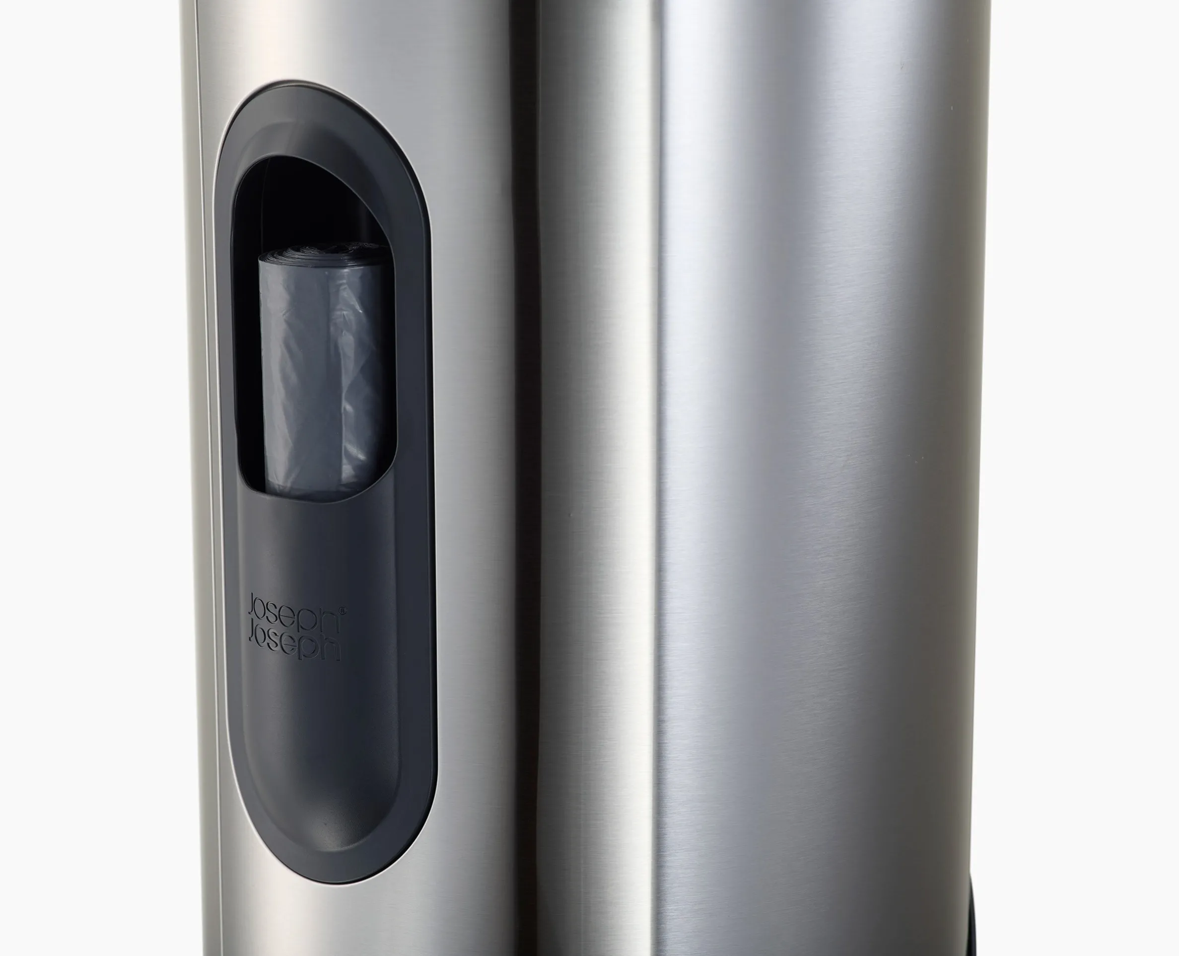 Arc™ 30L Easy-push Stainless-steel Pedal Trash Can Starter Set