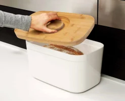 Bread Bin with Bamboo Lid