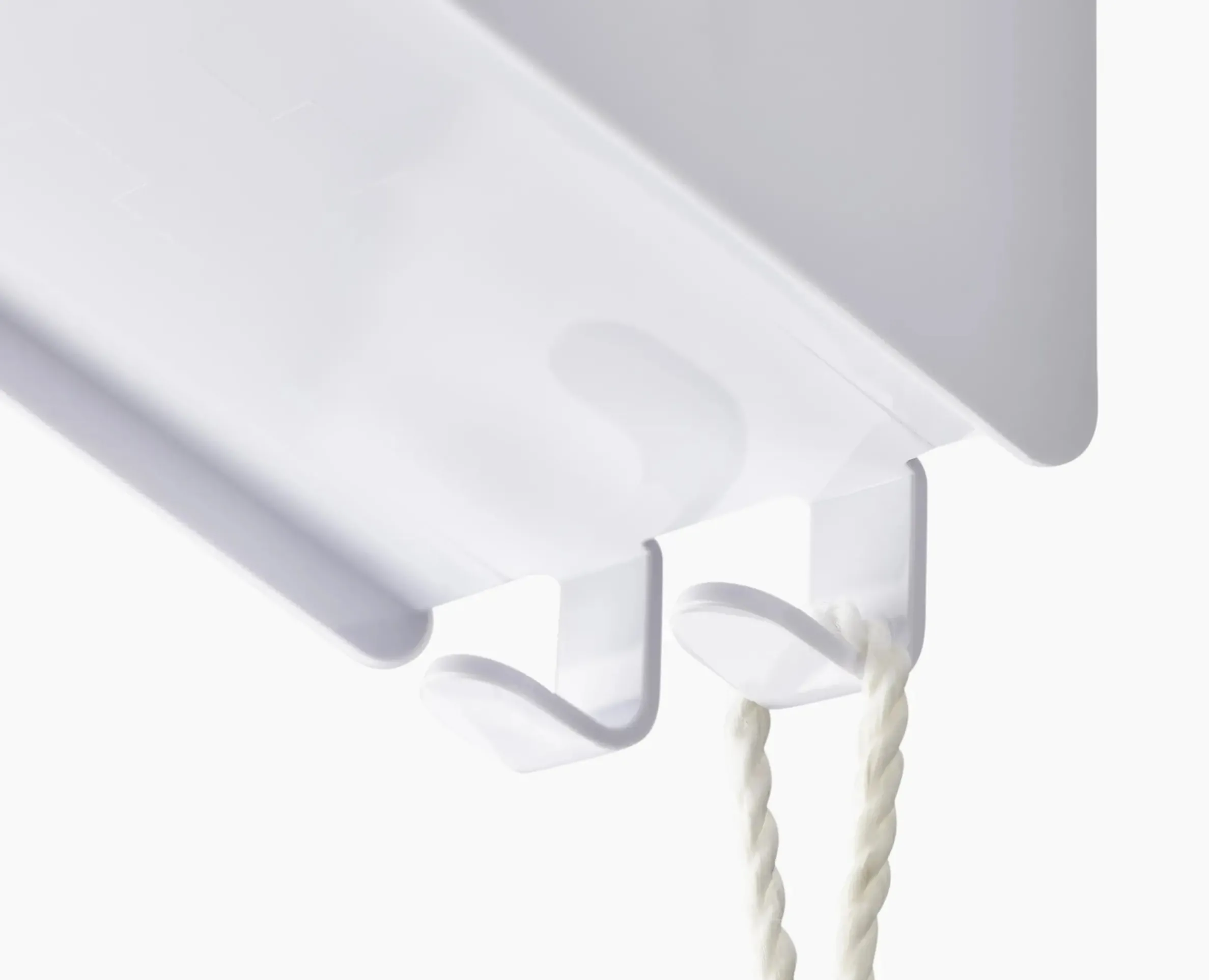 Capsule™ 4-tier White Shower Shelf