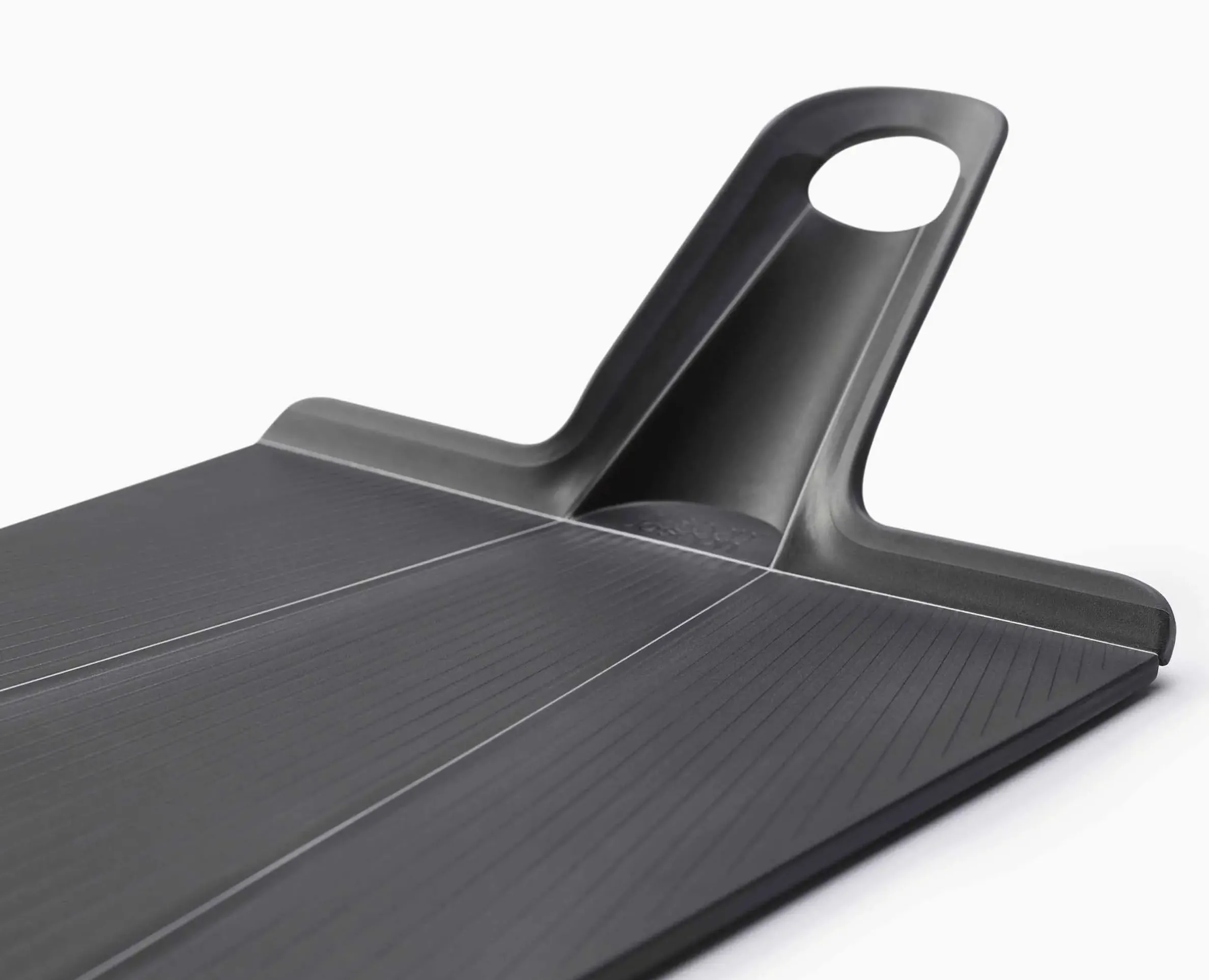 Chop2Pot™ Plus Folding Black Cutting Board