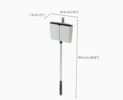 CleanStore Blue Wall-mounted Broom