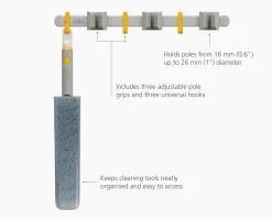 CleanTech™ Pole & Tool Organizer