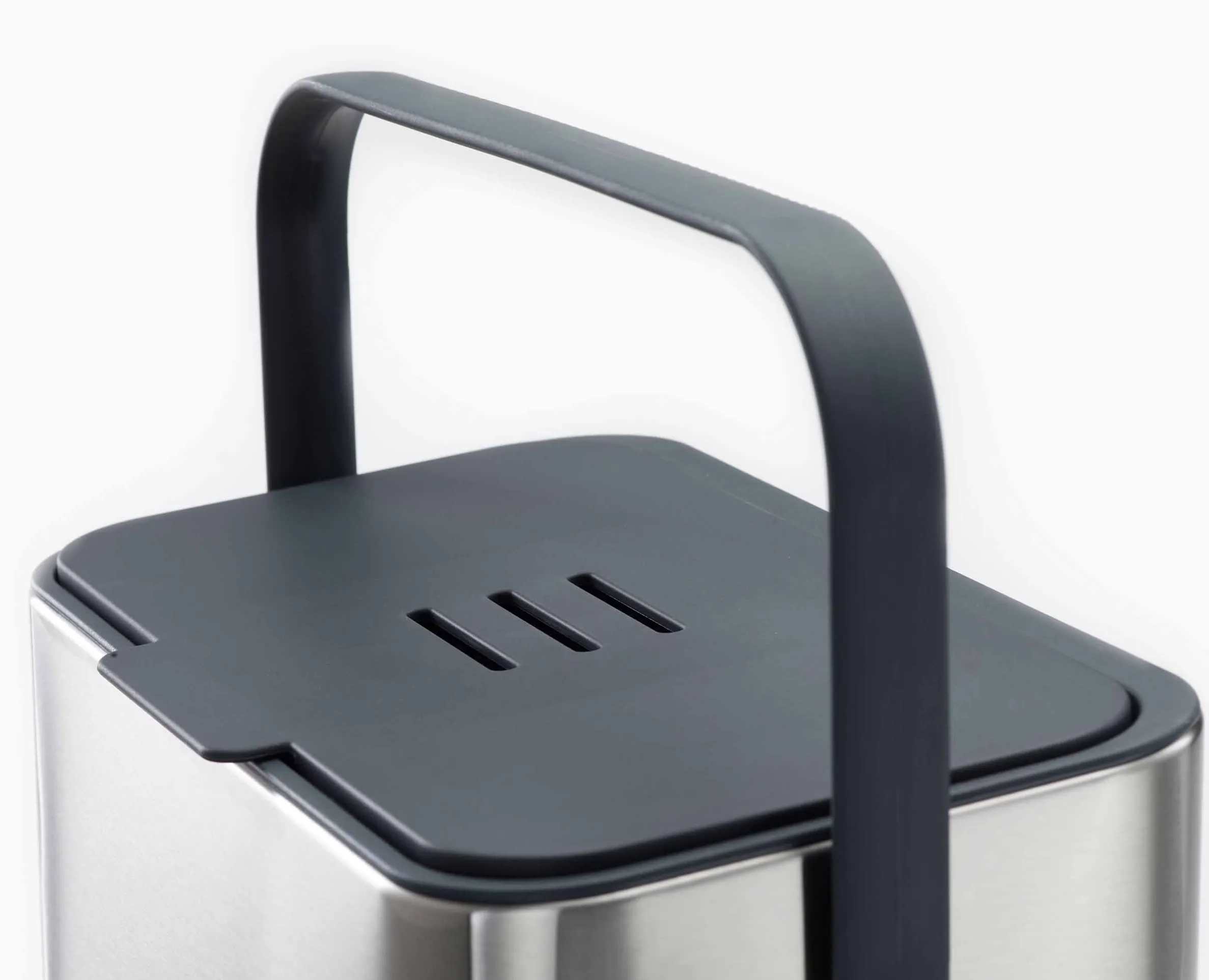 Collect™ 4L Stainless-steel Food Waste Caddy