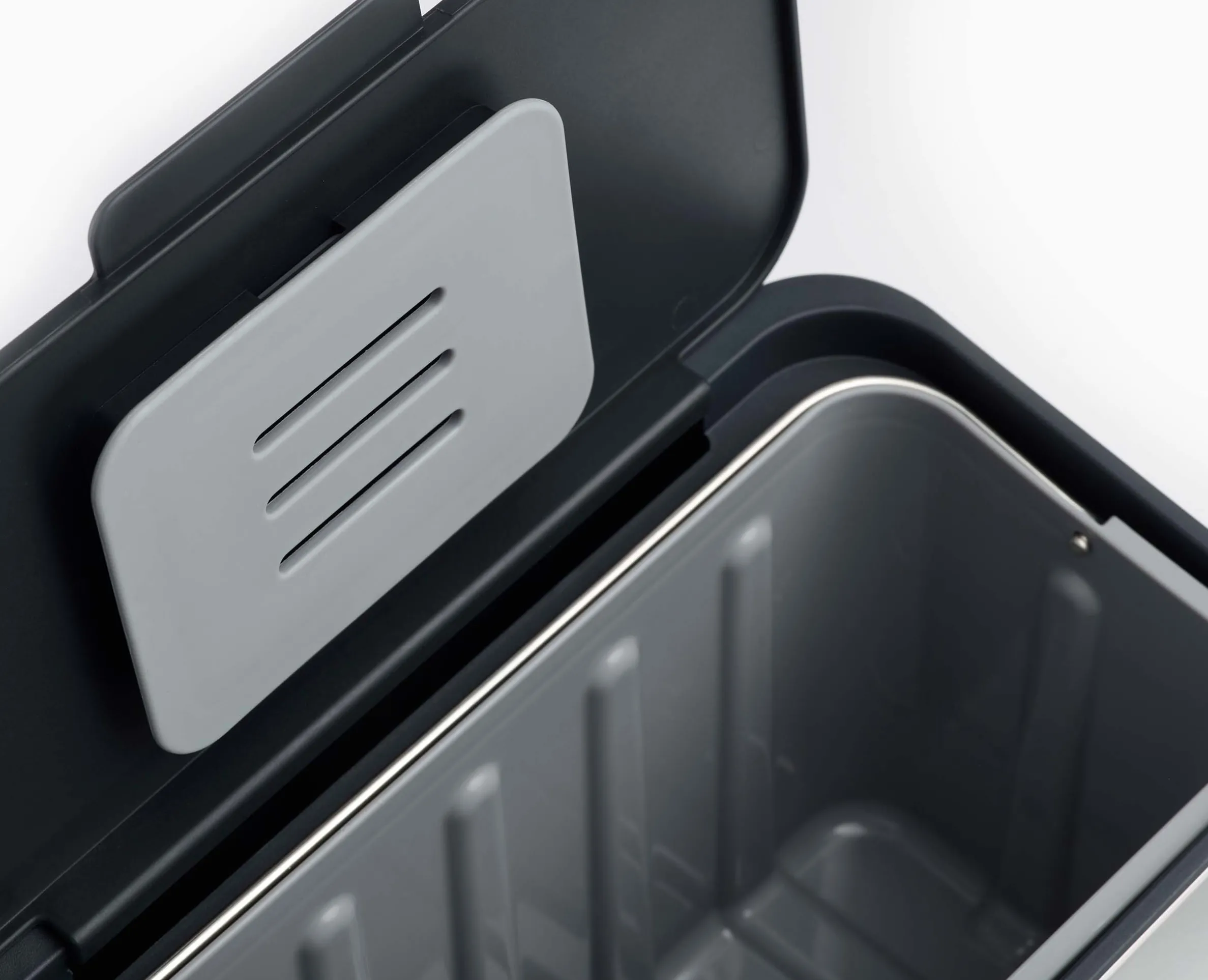 Collect™ 4L Stainless-steel Food Waste Caddy