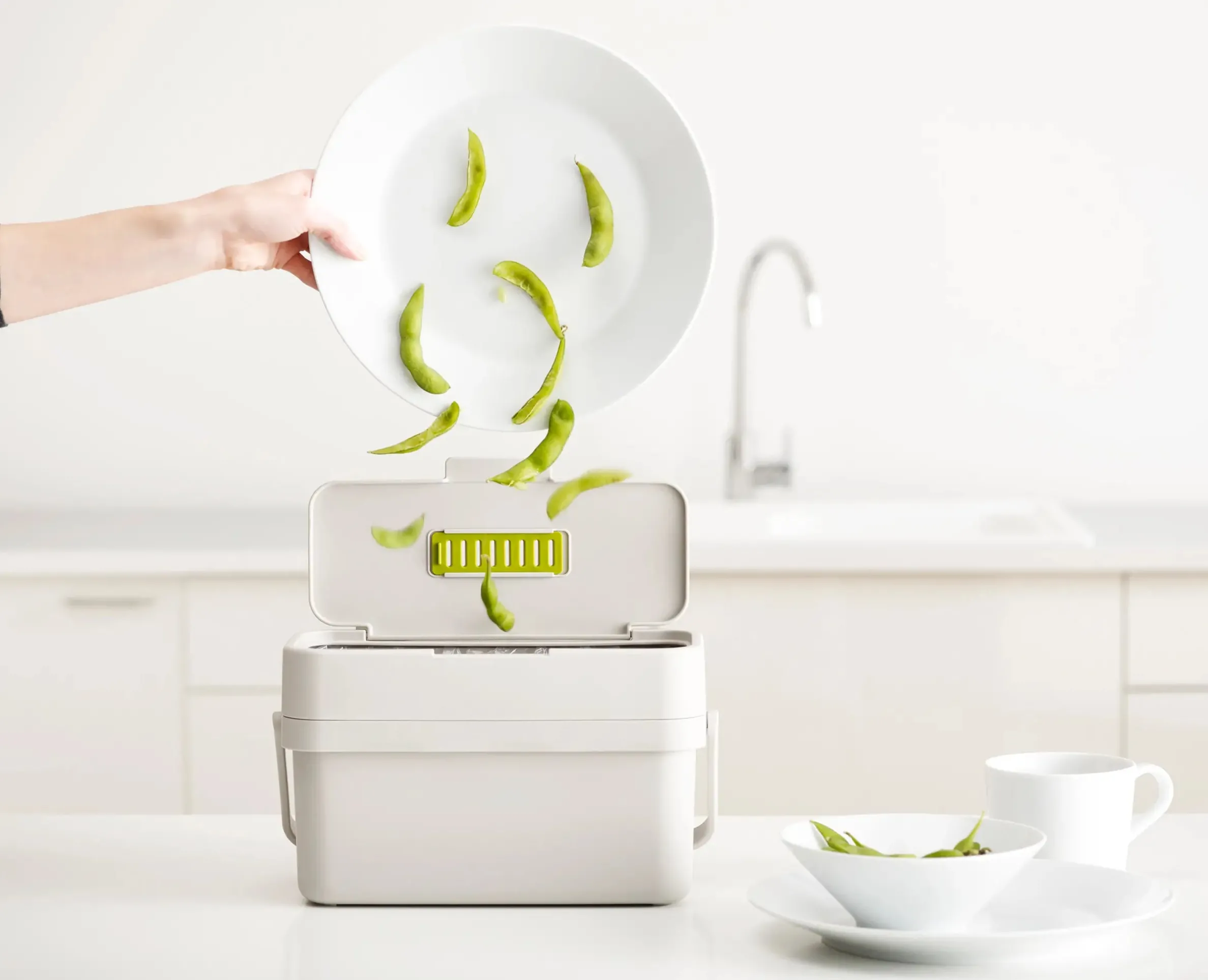 Compo™ 4L Stone Food Waste Caddy
