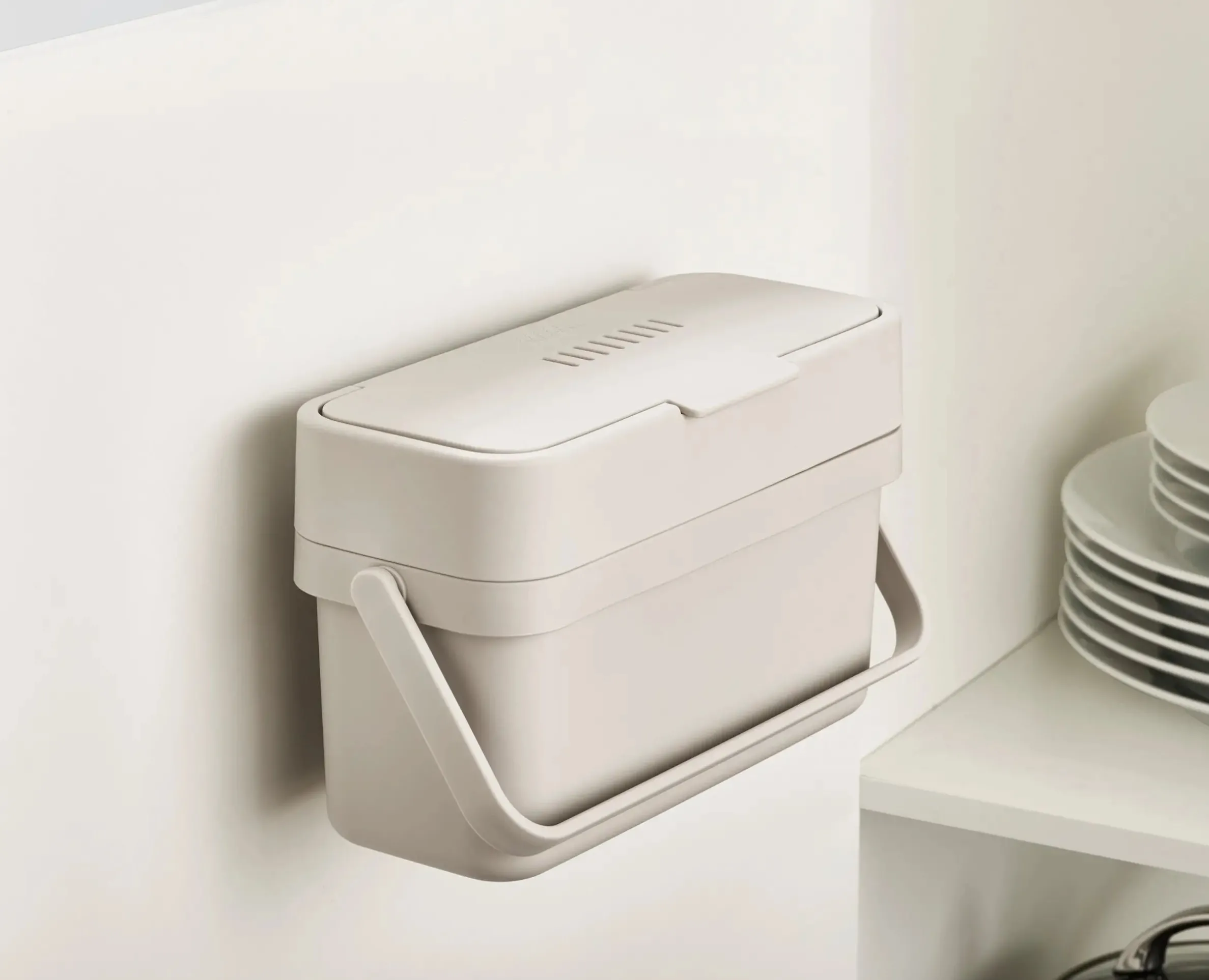 Compo™ 4L Stone Food Waste Caddy