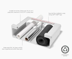 CupboardStore™ Large Film, Foil & Bag Organizer