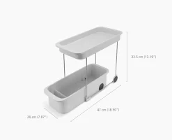 CupboardStore™ 2-Tier Easy-Access Storage Caddy
