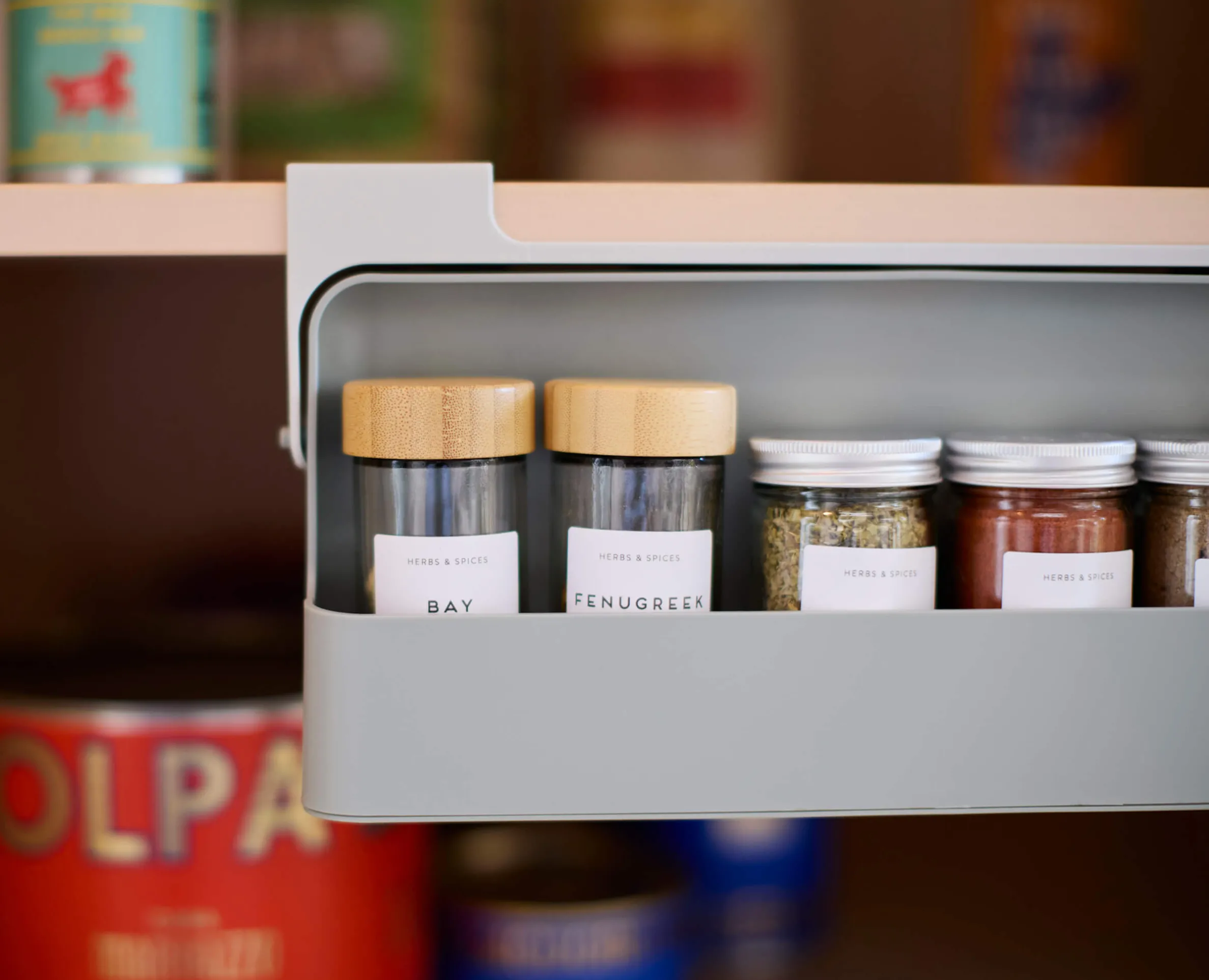 CupboardStore™ Under-Shelf Spice Rack