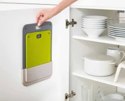 DoorStore™ Chop 2-piece Gray Chopping Board Set