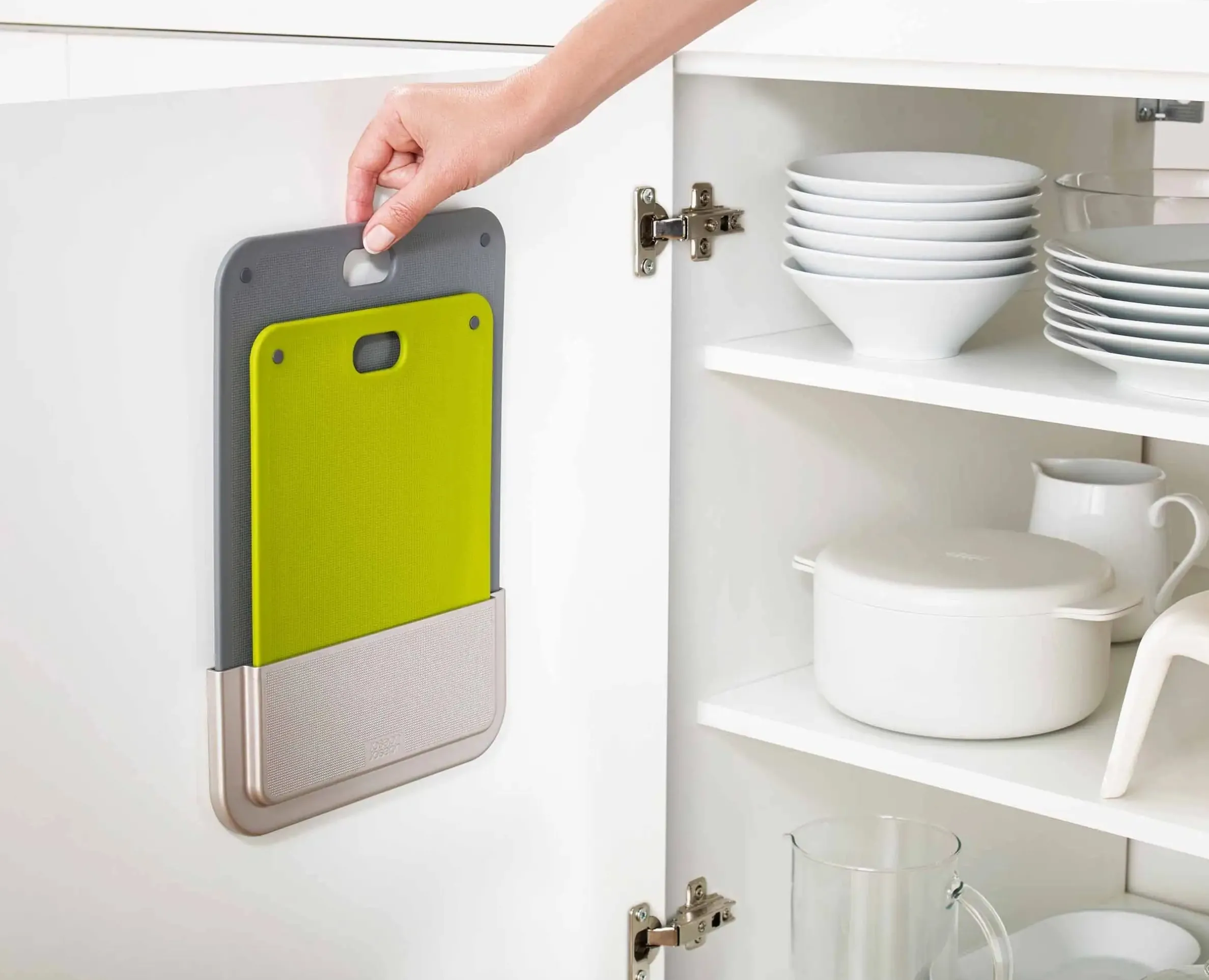 DoorStore™ Chop 2-piece Gray Chopping Board Set