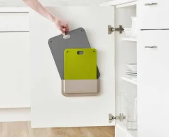 DoorStore™ Chop 2-piece Gray Chopping Board Set