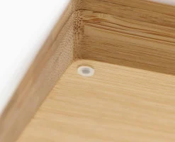 DrawerStore™ Bamboo Large 2-tier Knife Organizer