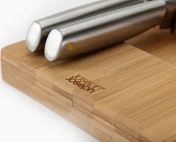 DrawerStore™ Bamboo Large 2-tier Knife Organizer