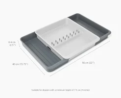 DrawerStore™ Expanding Utensil & Gadget Organizer