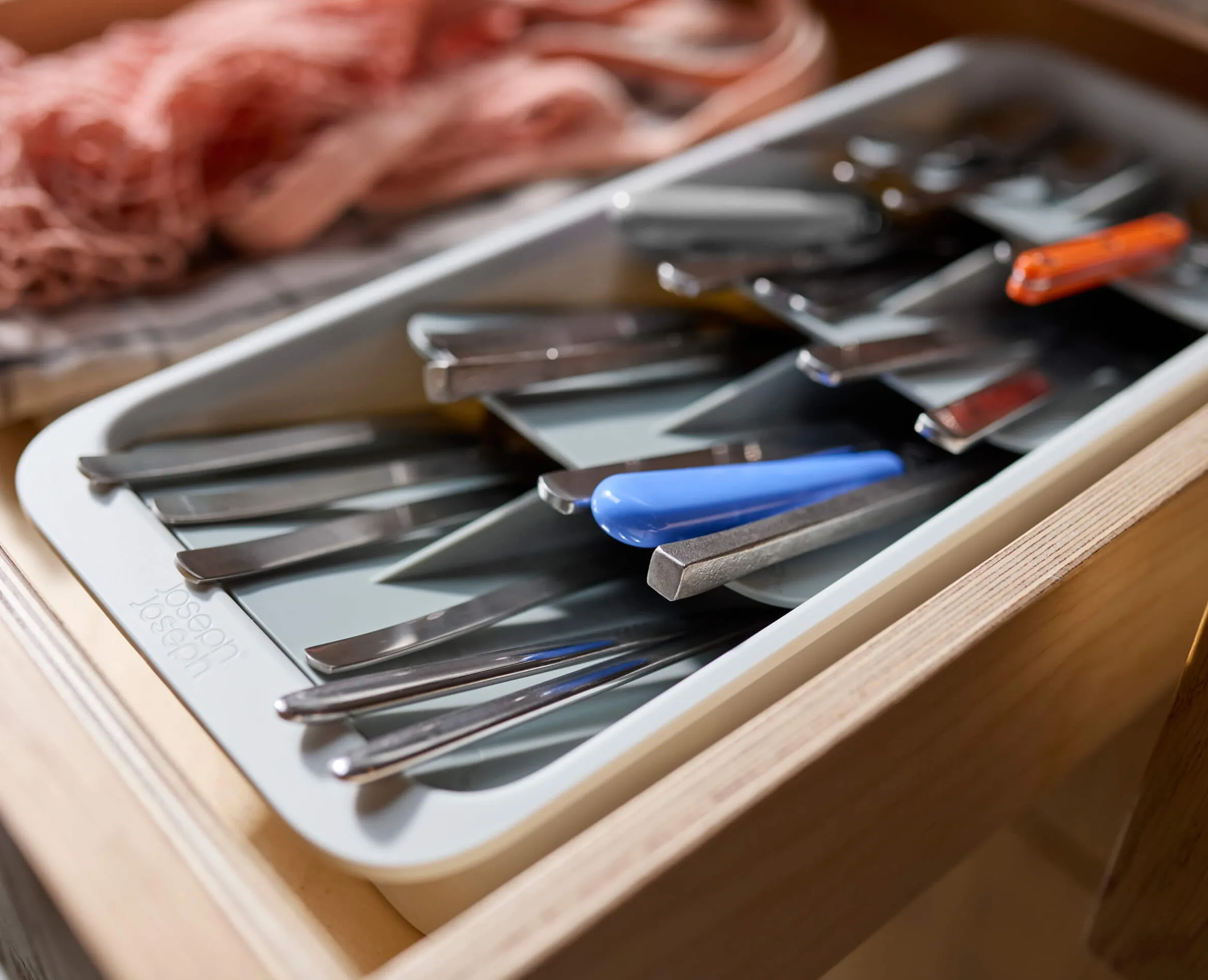 DrawerStore™ Large Tiered Cutlery Organizer