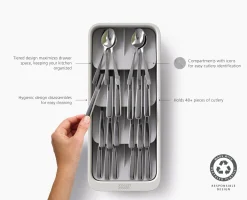DrawerStore™ Large Tiered Cutlery Organizer