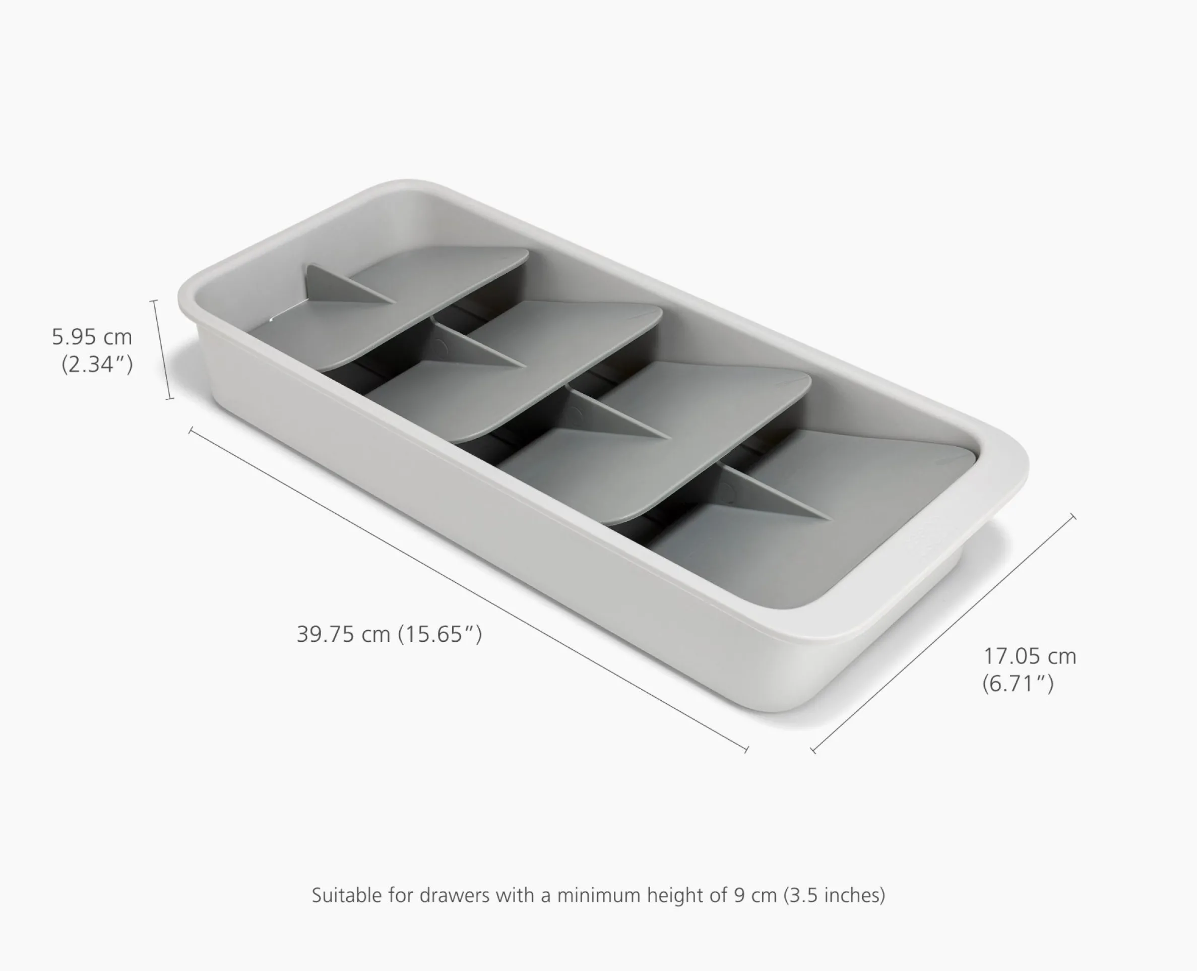 DrawerStore™ Large Tiered Cutlery Organizer