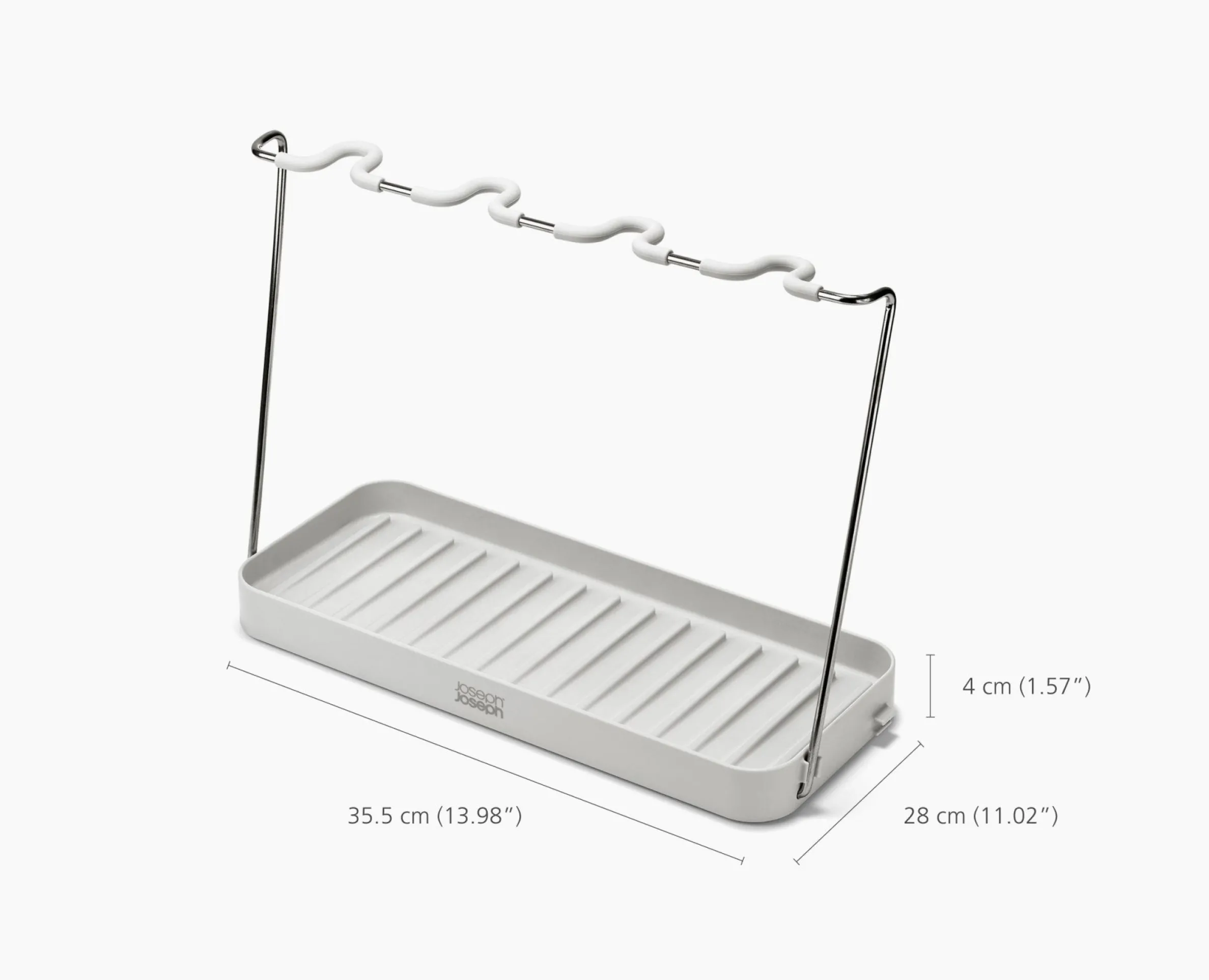 DrySmart™ Folding Wine Glass Drying Rack