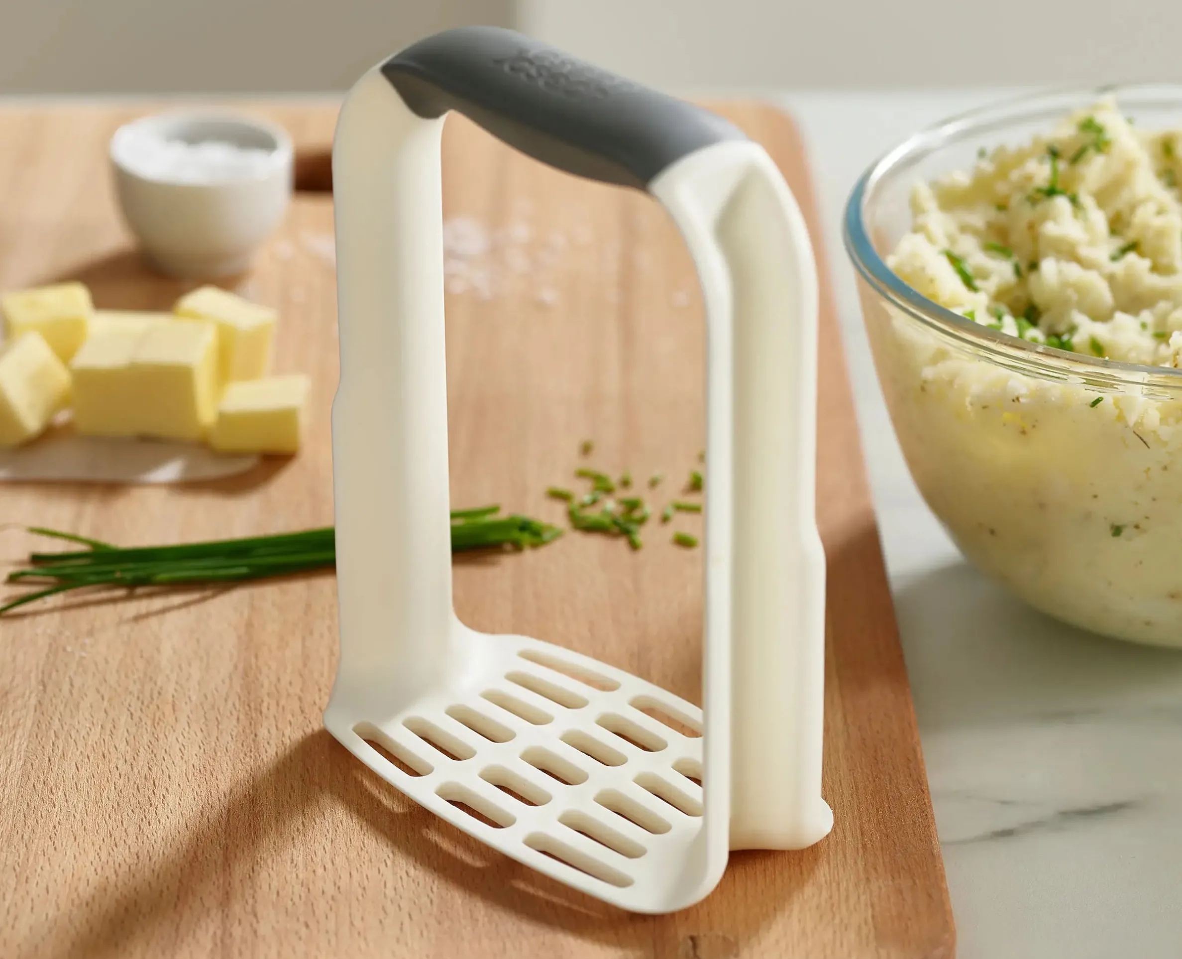 Easy-Mash™ White Potato Masher