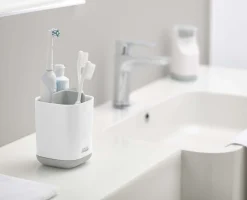 EasyStore™ Light Gray Toothbrush Holder