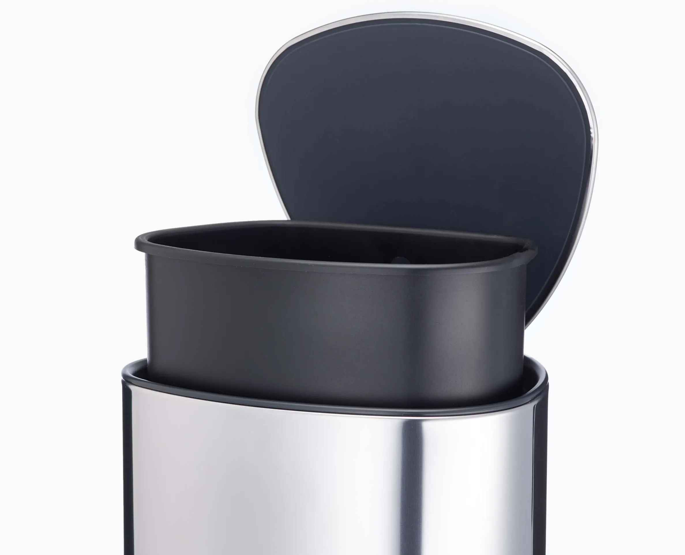 EasyStore™ Luxe 5L Stainless-steel Bathroom Pedal Trash Can