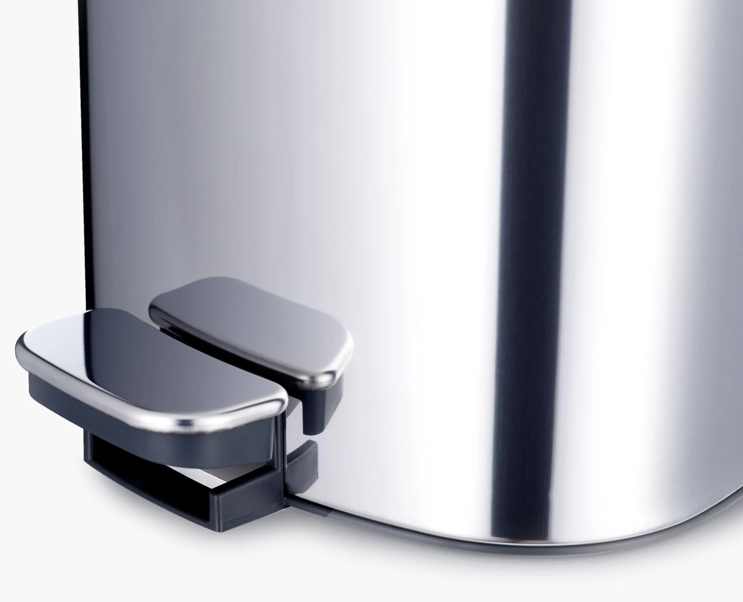 EasyStore™ Luxe 5L Stainless-steel Bathroom Pedal Trash Can