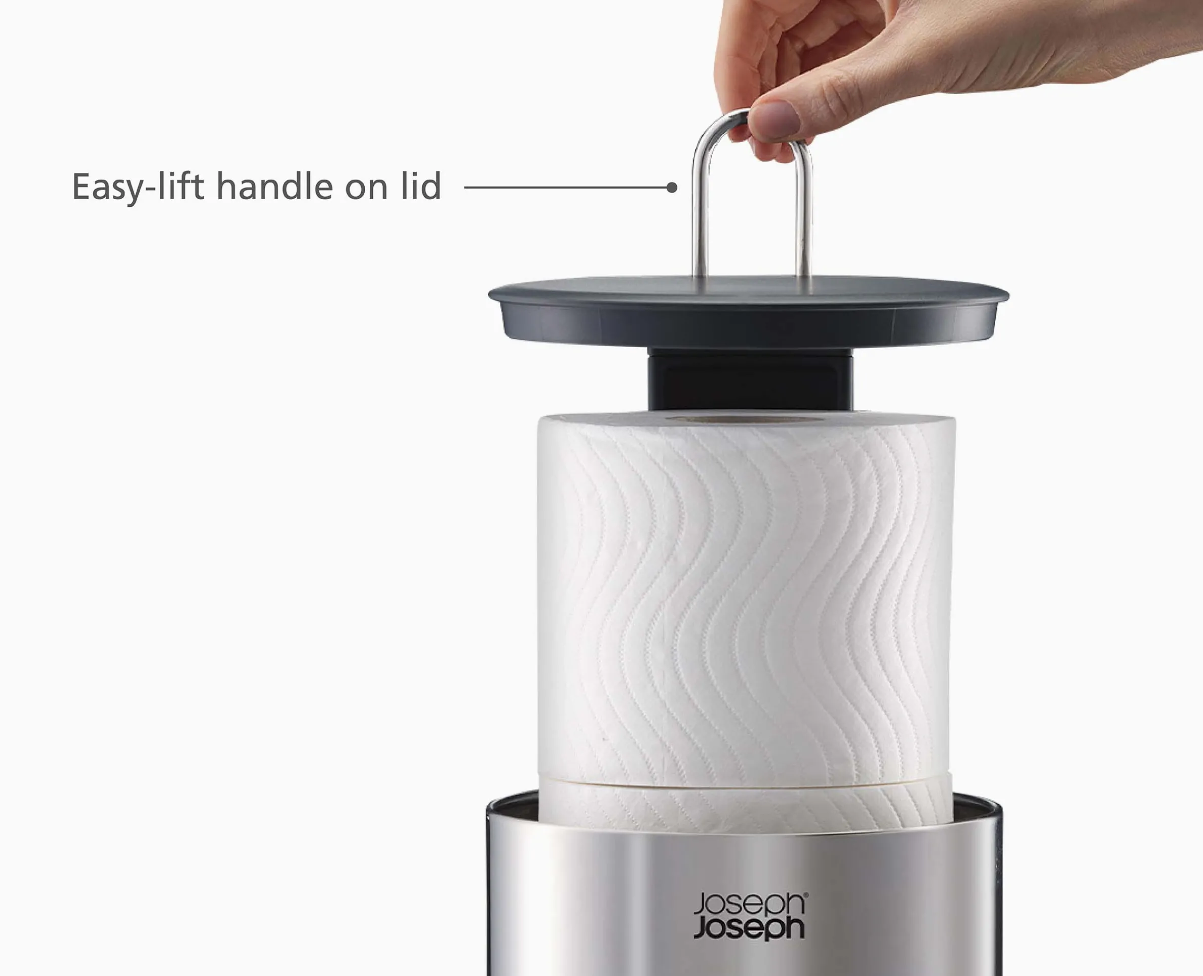 Easystore™ Luxe Stainless-steel Concealed Toilet Paper Holder