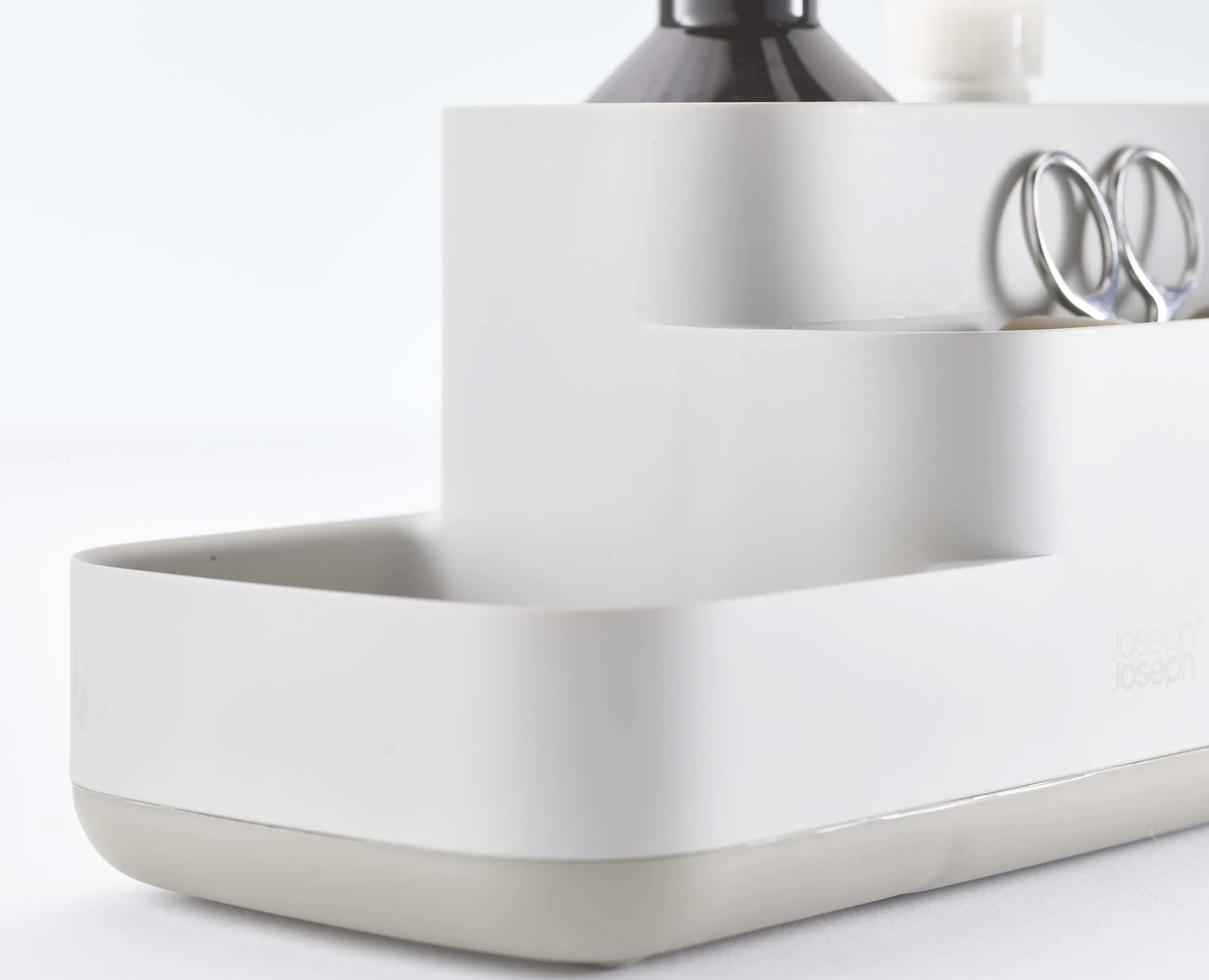 EasyStore™ Matt Ecru Bathroom Storage Caddy
