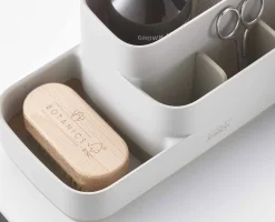 EasyStore™ Matt Ecru Bathroom Storage Caddy
