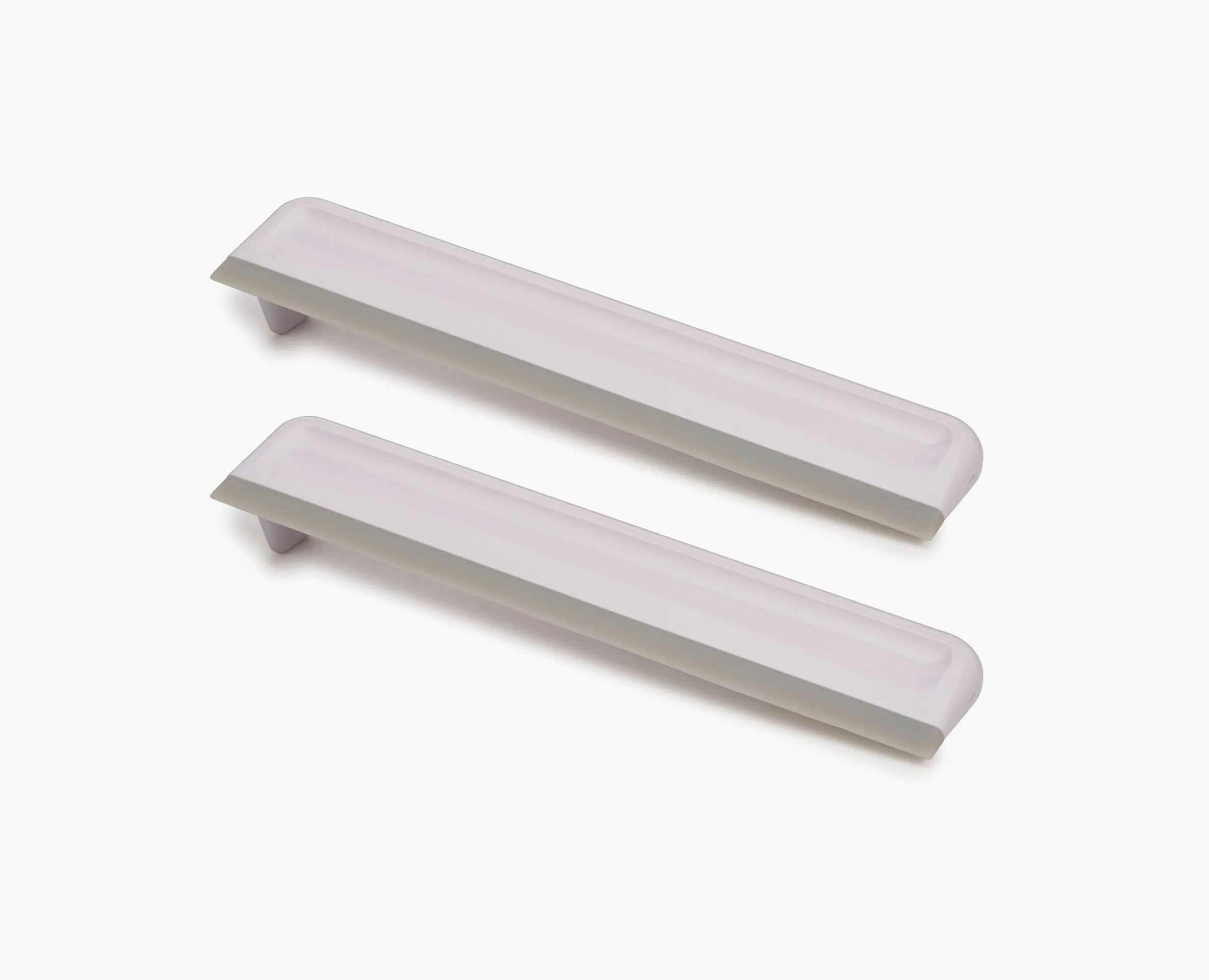 EasyStore™ Pack of 2 Light Gray Shower Squeegees