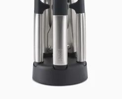 Elevate™ Fusion 5-piece Stainless-steel Utensil Set with Compact Stand