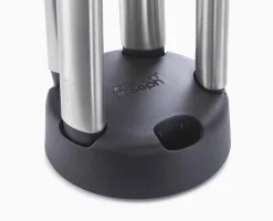Elevate™ Fusion 5-piece Stainless-steel Utensil Set with Compact Stand