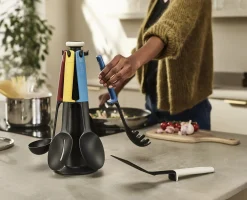 Elevate™ 6-piece Multicolor Utensil Set with Storage Stand