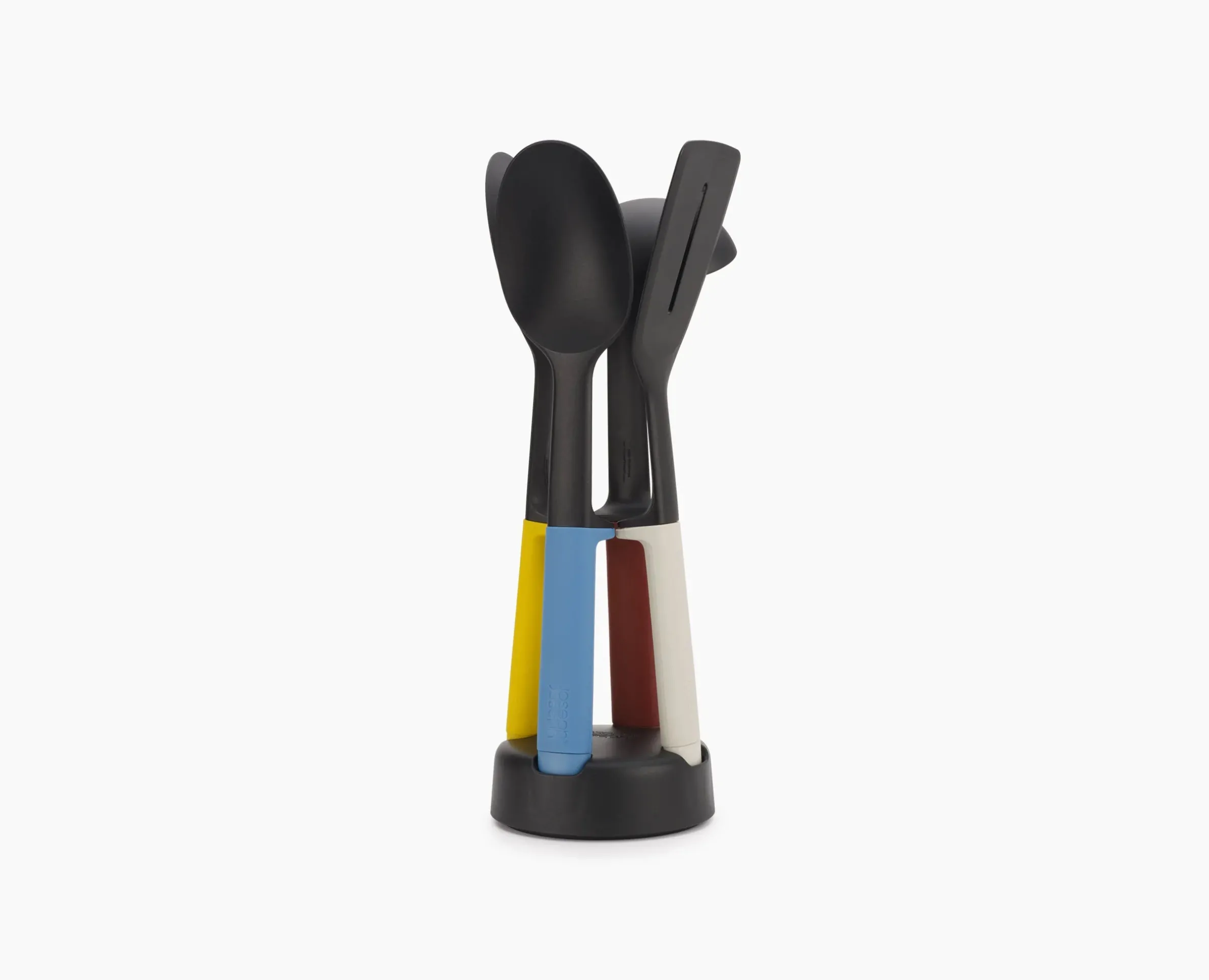 Elevate™ Slim 4-piece Multicolor Utensil Set with Storage Stand