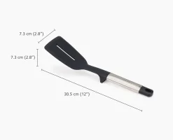 Elevate™ Stainless-steel Silicone Slotted Turner