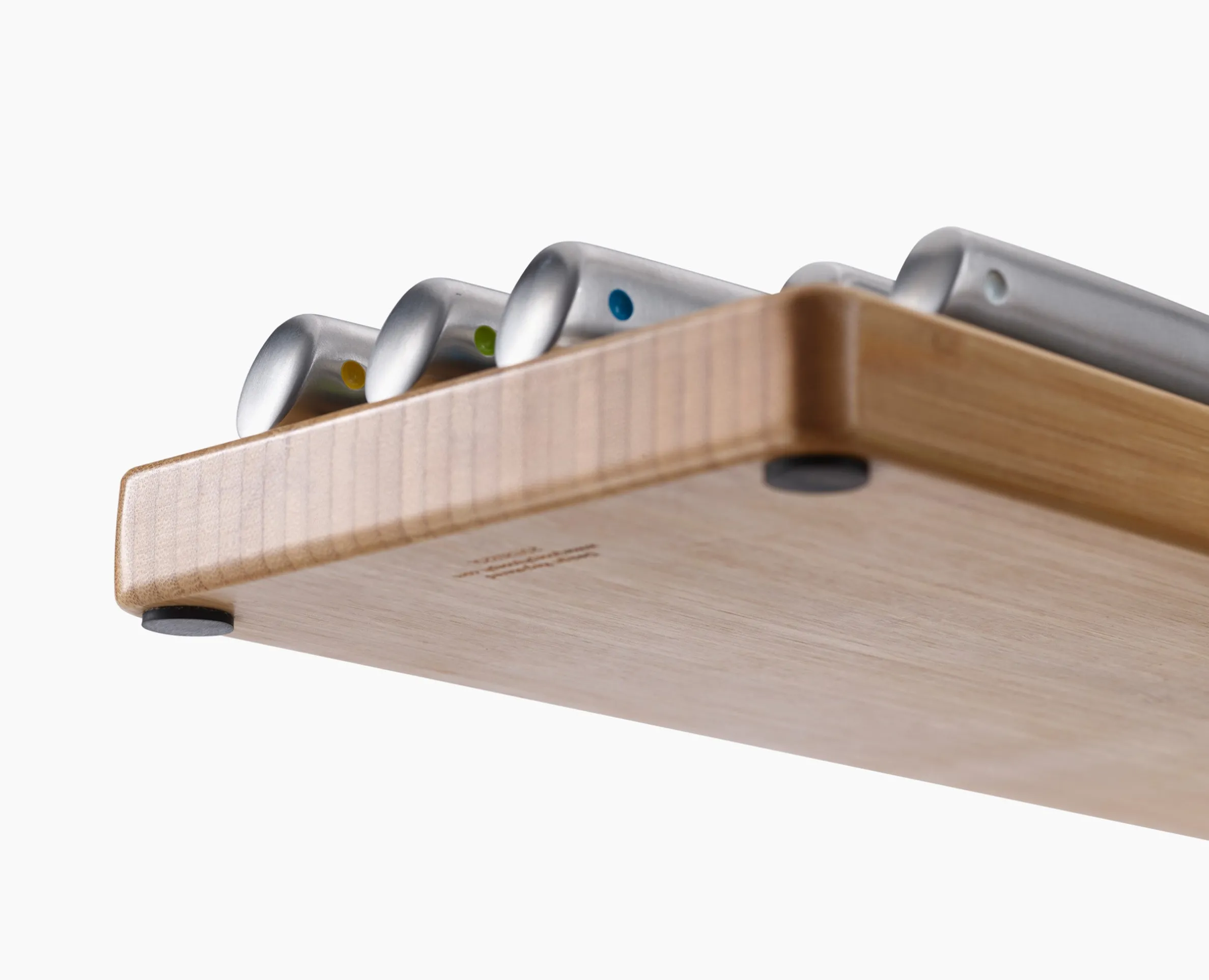 Elevate™ Steel Knife Set with In-drawer Bamboo Storage Tray