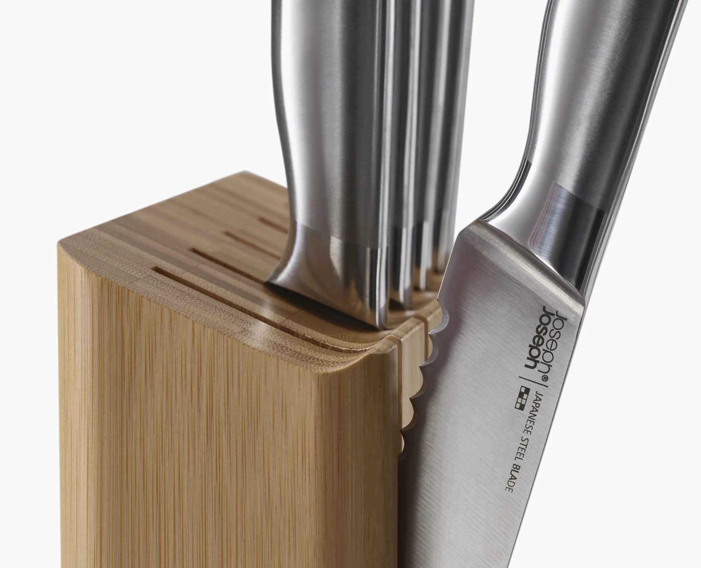 Elevate™ Steel Knives Bamboo 5-piece Set