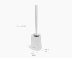 Flex™ 360 Lite Pack of 2 Matt White Toilet Brushes