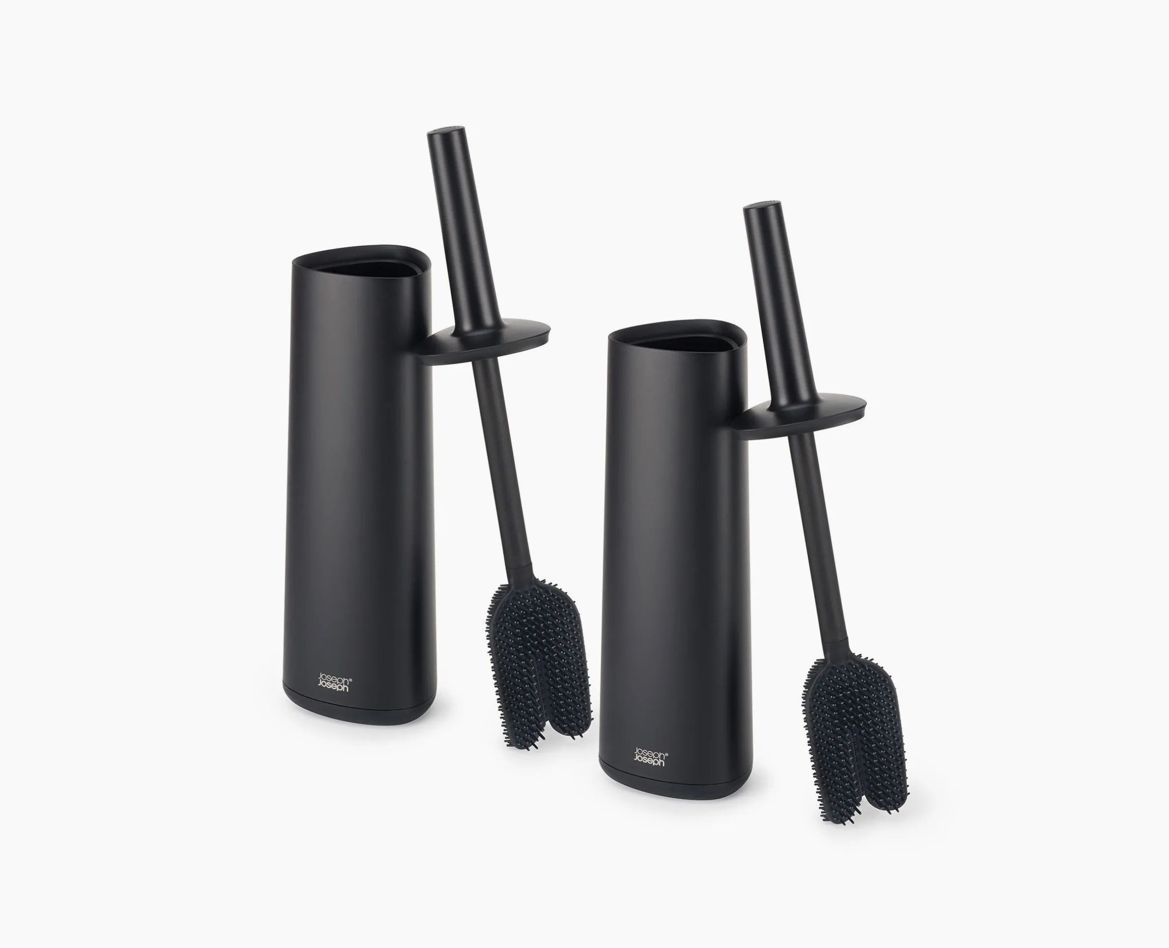 Flex™ 360 Pack of 2 Matt Black Toilet Brushes