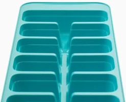 Flow™ Pack of 2 Easy-fill Blue Ice-cube Trays