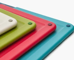 Folio™ Icon 4-piece Multicolor Cutting Board Set with Knife