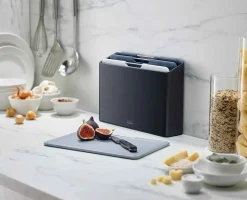 Folio™ 4-piece Gray Cutting Board Set Regular