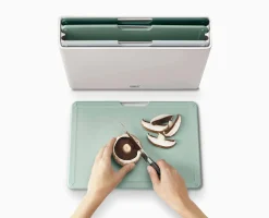 Folio™ 4-piece Green Cutting Board Set - Editions