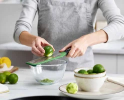 GripGrater™ Green Fine Paddle Grater