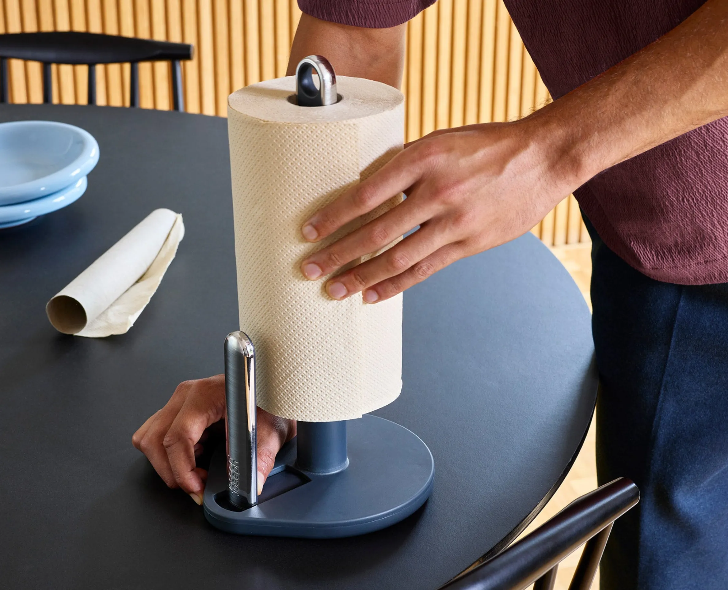 Hold™ Gray Paper Towel Holder