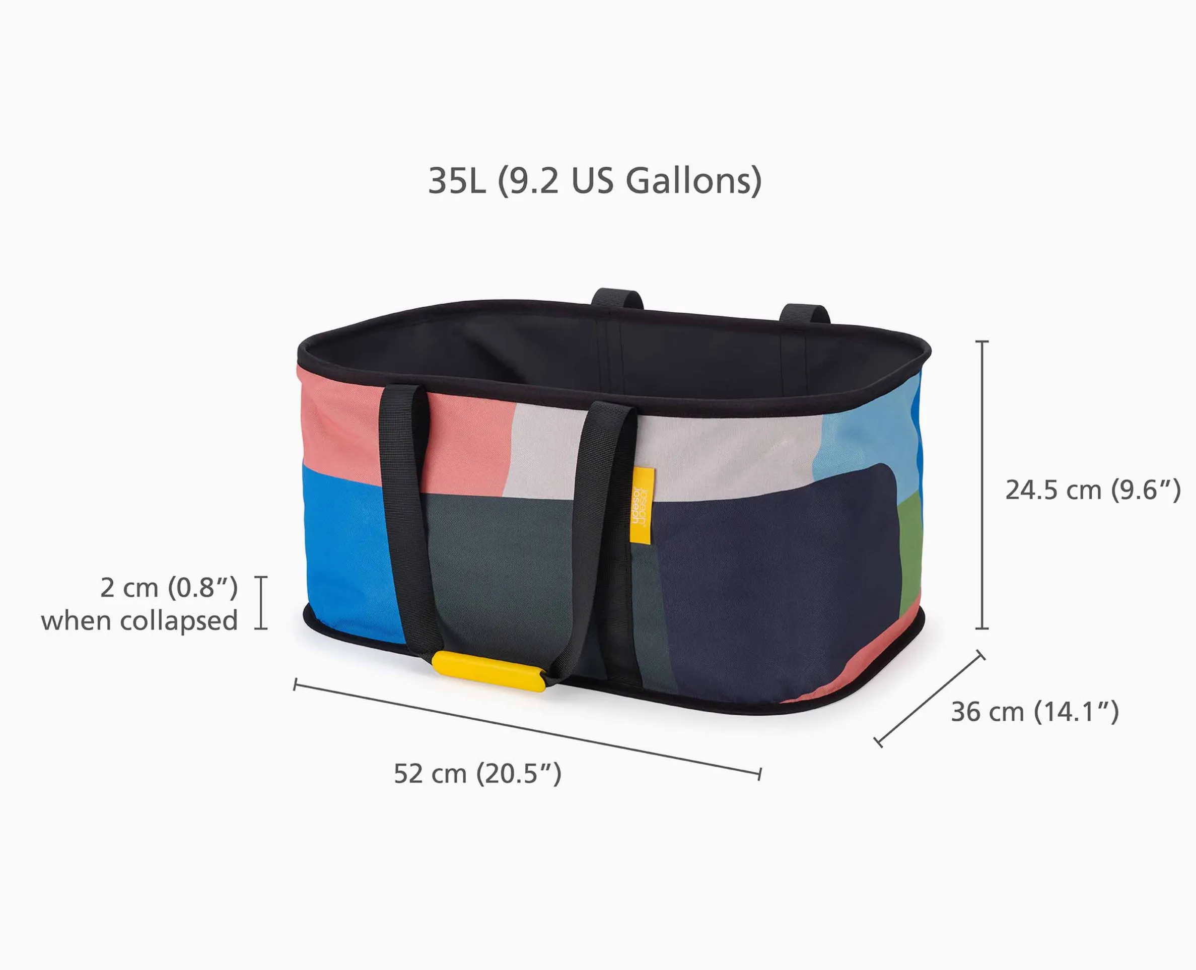 Hold-All™ Collapsible 35L Laundry Basket x Jonathan Lawes