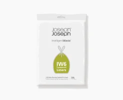 IW6 30L Clear Trash Bags