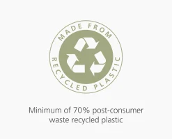 IW6 30L Gray Recycled Trash Bags